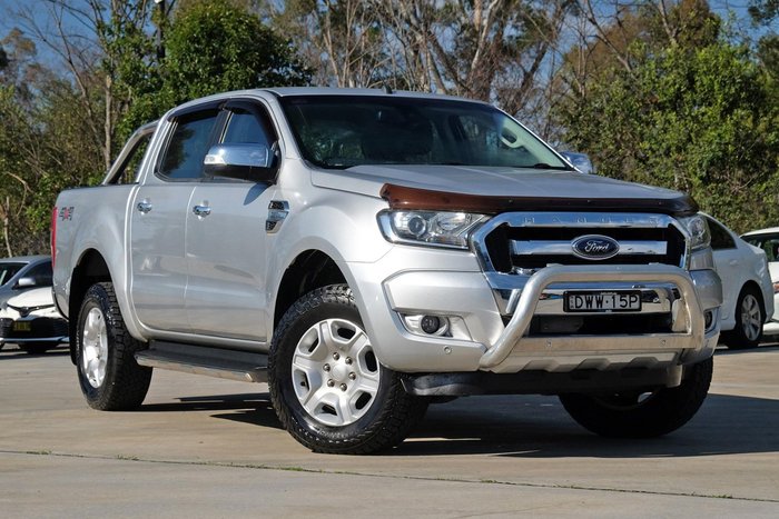2018 Ford Ranger XLT PX MkII MY18 4X4 Dual Range Ingot Silver