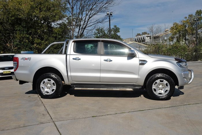 2018 Ford Ranger XLT PX MkII MY18 4X4 Dual Range Ingot Silver
