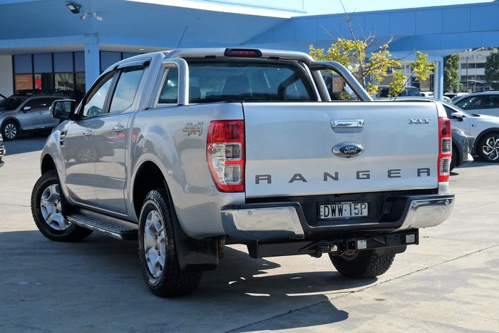 2018 Ford Ranger XLT PX MkII MY18 4X4 Dual Range Ingot Silver