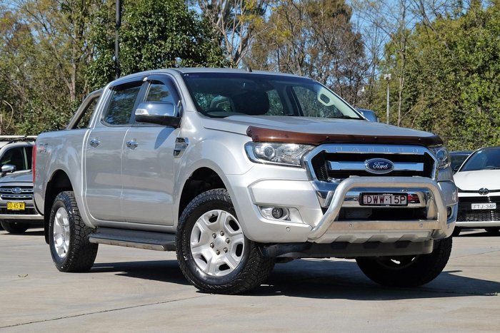 2018 Ford Ranger XLT PX MkII MY18 4X4 Dual Range Ingot Silver