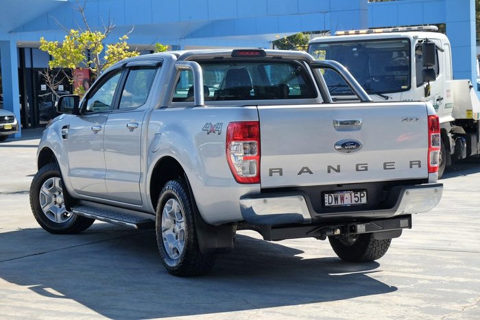 2018 Ford Ranger XLT PX MkII MY18 4X4 Dual Range Ingot Silver