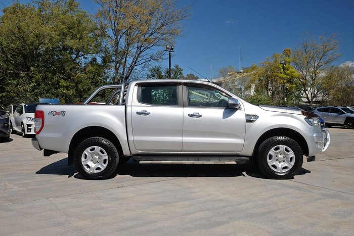 2018 Ford Ranger XLT PX MkII MY18 4X4 Dual Range Ingot Silver