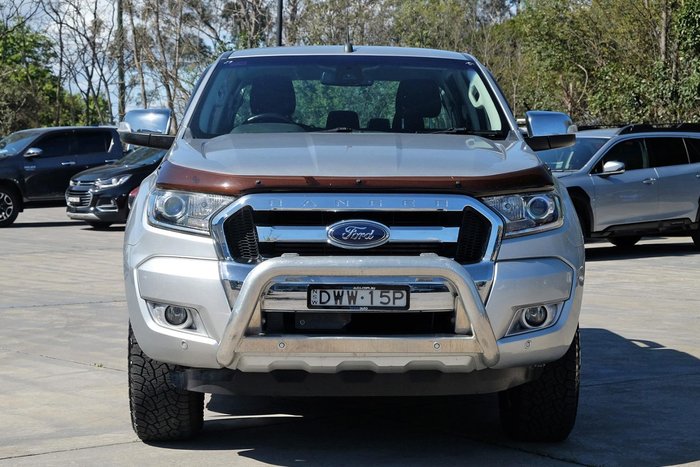 2018 Ford Ranger XLT PX MkII MY18 4X4 Dual Range Ingot Silver