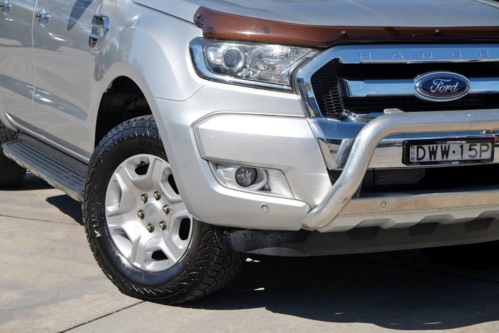 2018 Ford Ranger XLT PX MkII MY18 4X4 Dual Range Ingot Silver