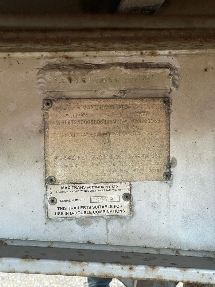 Maxitrans Refrigerated A Trailer