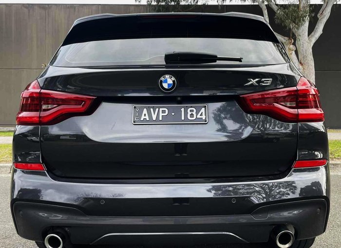 2018 BMW X3 xDrive30i G01 4X4 Constant Glacier Silver