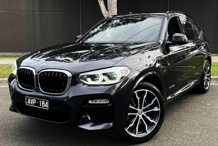 2018 BMW X3 xDrive30i G01 4X4 Constant Glacier Silver