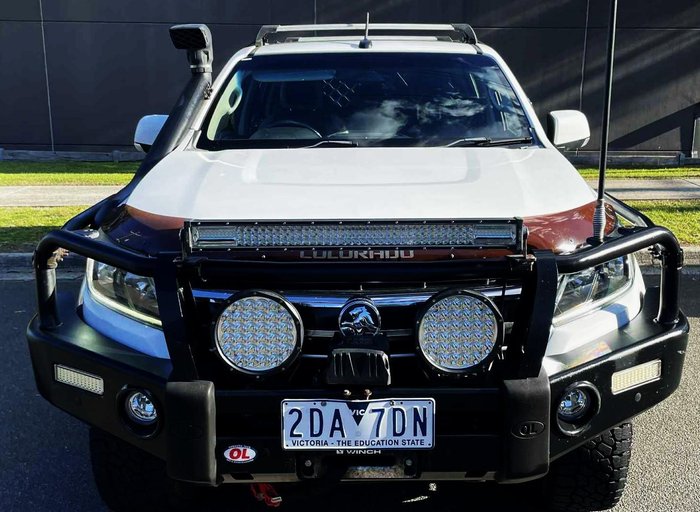 2016 Holden Colorado LS RG MY16 4X4 Dual Range Summit White