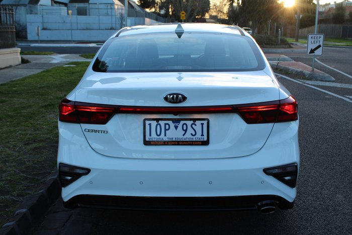 2018 Kia Cerato S BD MY19 Clear White