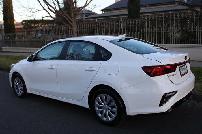 2018 Kia Cerato S BD MY19 Clear White