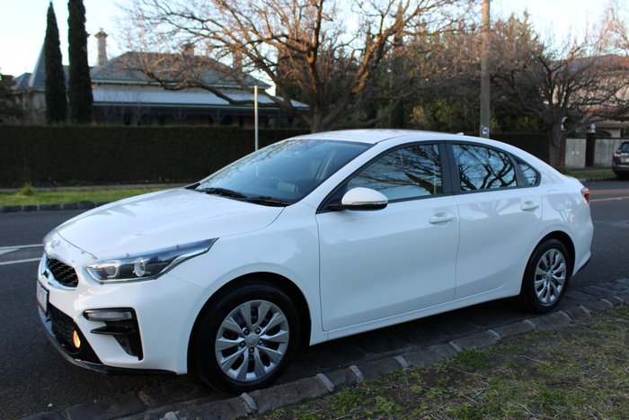 2018 Kia Cerato S BD MY19 Clear White