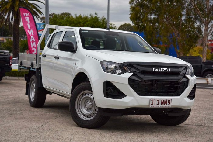 2024 Isuzu D-MAX SX MY24 4X4 Dual Range Mineral White