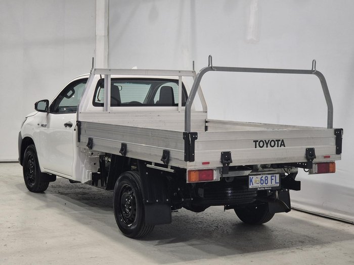 2022 Toyota Hilux Workmate TGN121R 4x2 Glacier White