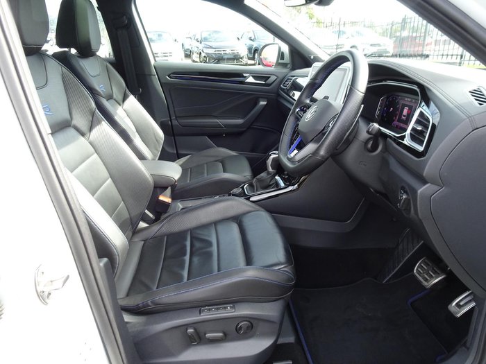 2023 Volkswagen T-Roc R D11 MY23 Four Wheel Drive Pure White