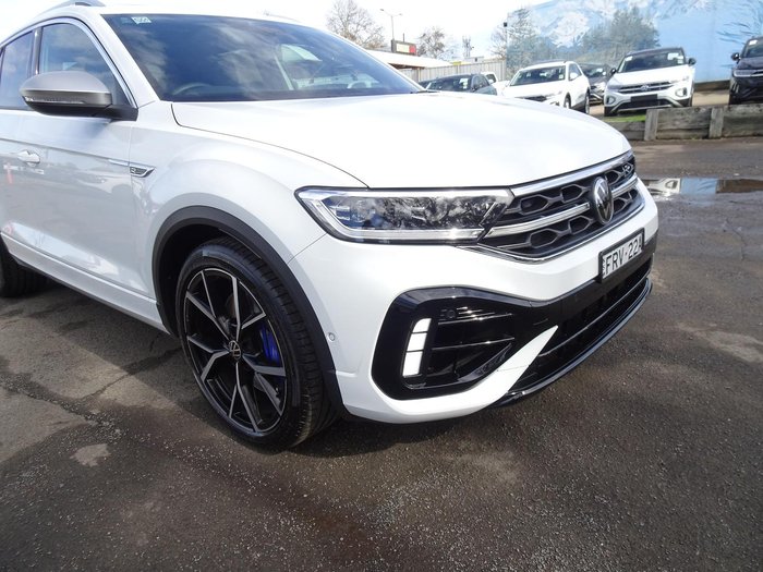 2023 Volkswagen T-Roc R D11 MY23 Four Wheel Drive Pure White