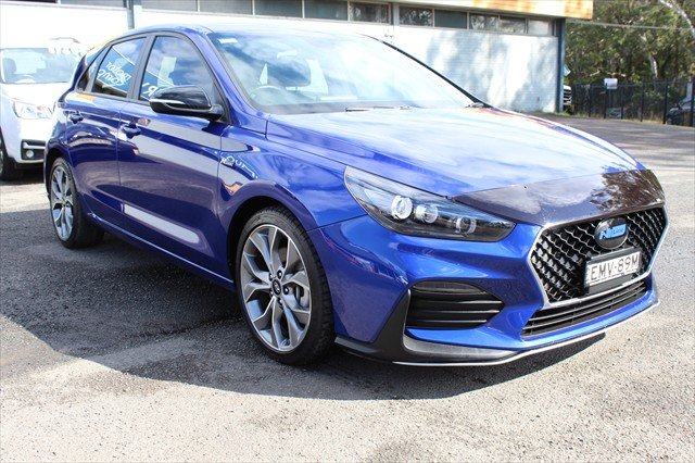 2020 Hyundai i30 N Line PD.V4 MY21 Blue