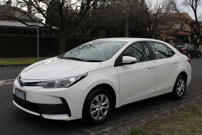 2019 Toyota Corolla Ascent ZRE172R Glacier White