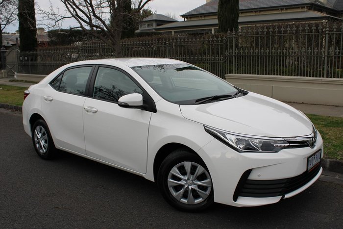 2019 Toyota Corolla Ascent ZRE172R Glacier White