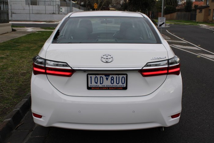 2019 Toyota Corolla Ascent ZRE172R Glacier White