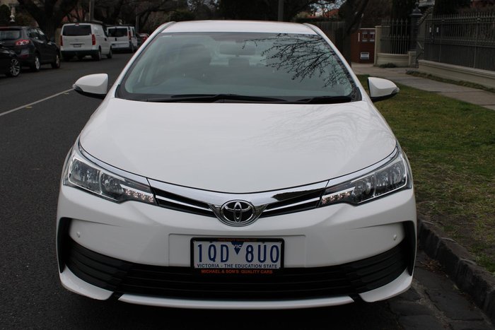 2019 Toyota Corolla Ascent ZRE172R Glacier White