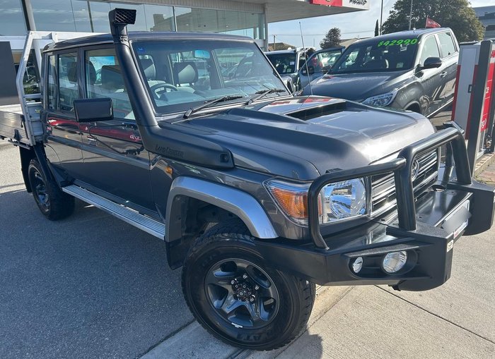 2021 Toyota Landcruiser GXL VDJ79R 4X4 Dual Range French Vanilla