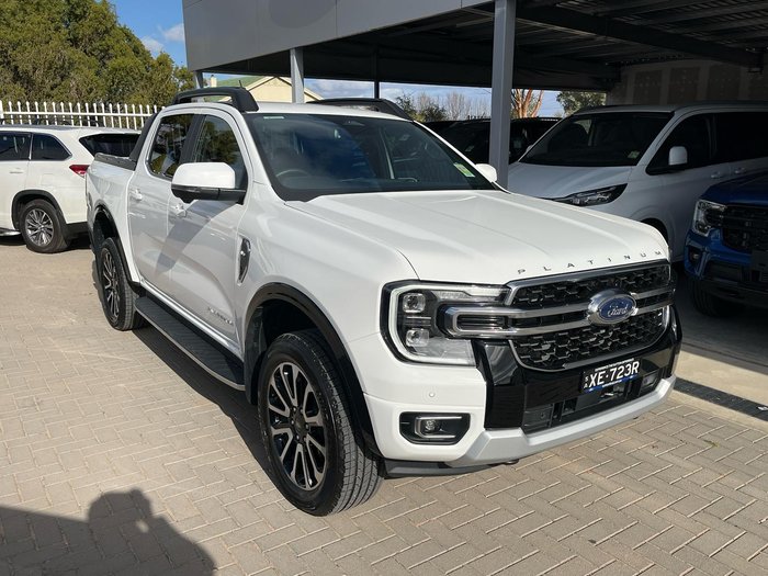 2025 Ford Ranger Platinum MY25.25 4X4 Dual Range Arctic White