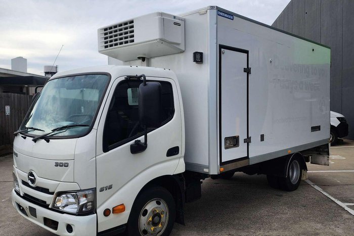 2021 Hino 300 Series 616 White
