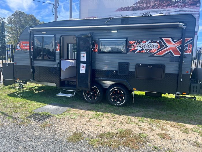 2023 JB Caravans Dirt Road Xtreme 19'6 Front Door