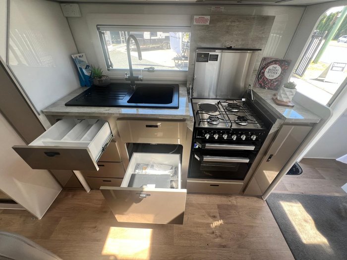 2023 JB Caravans Dirt Road Xtreme 19'6 Front Door