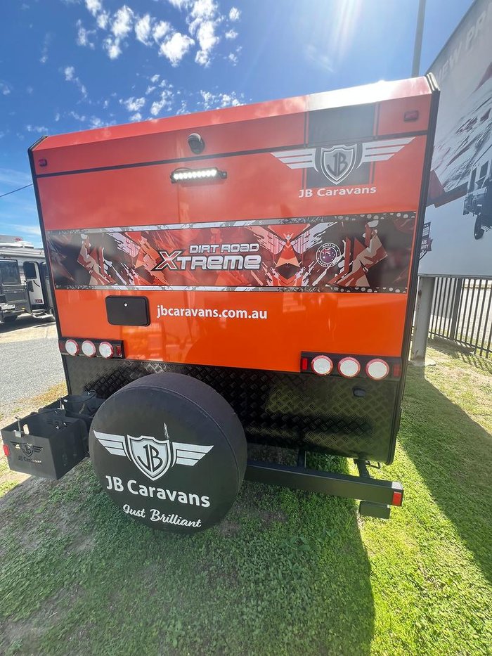 2023 JB Caravans Dirt Road Xtreme 19'6 Front Door