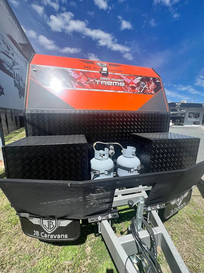 2023 JB Caravans Dirt Road Xtreme 19'6 Front Door