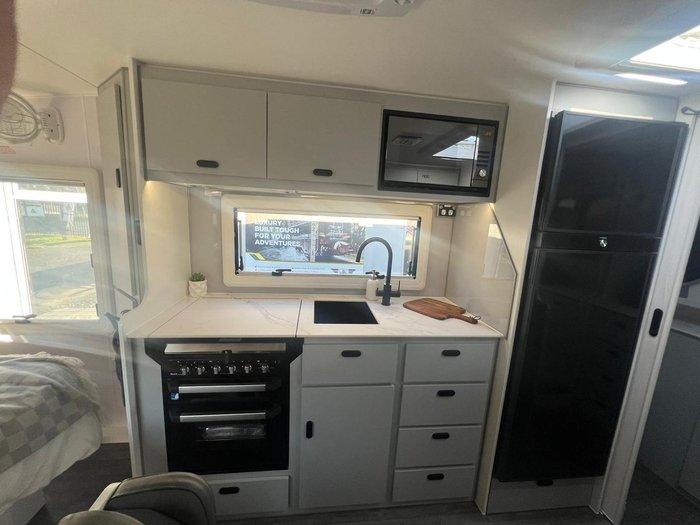 2025 JB Caravans Gator X 17'10 Front Door