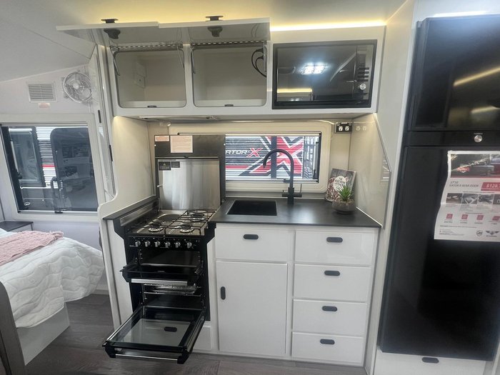 2025 JB Caravans Gator X 17'10 Front Door