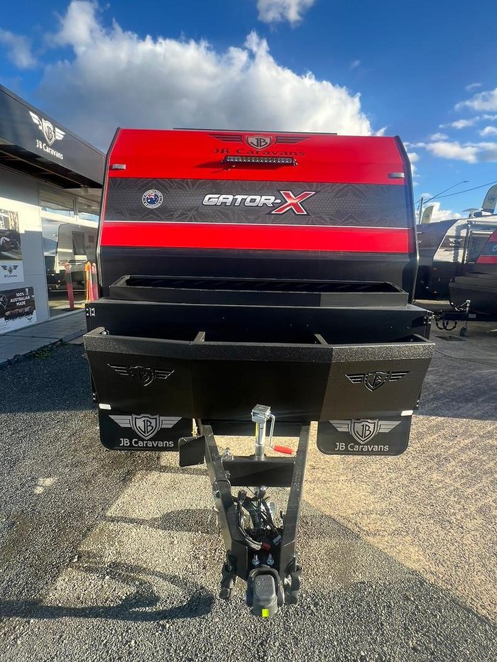 2025 JB Caravans Gator X 17'10 Front Door