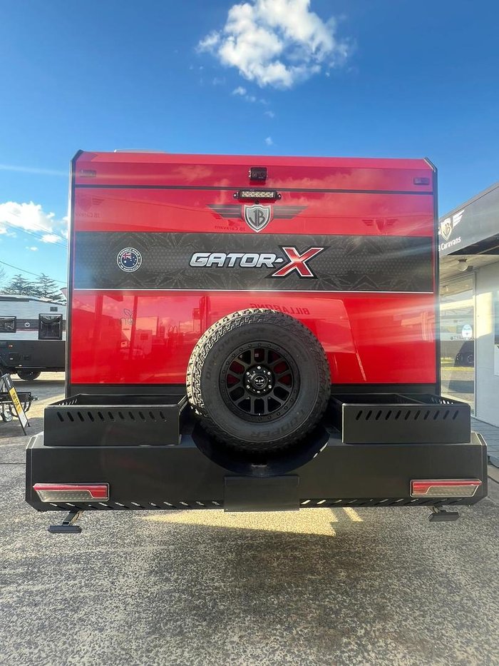 2025 JB Caravans Gator X 17'10 Front Door