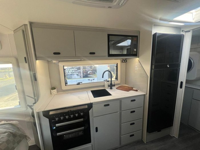 2025 JB Caravans Gator X 17'10 Front Door