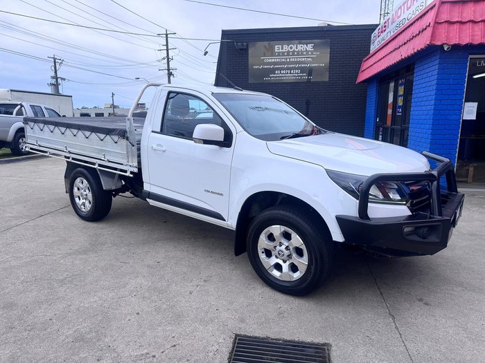 2018 Holden Colorado LS RG MY19 4x2 Summit White