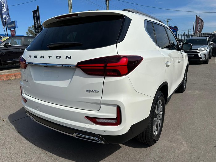 2024 SsangYong Rexton Ultimate Y461 MY24 4X4 Dual Range Grand White