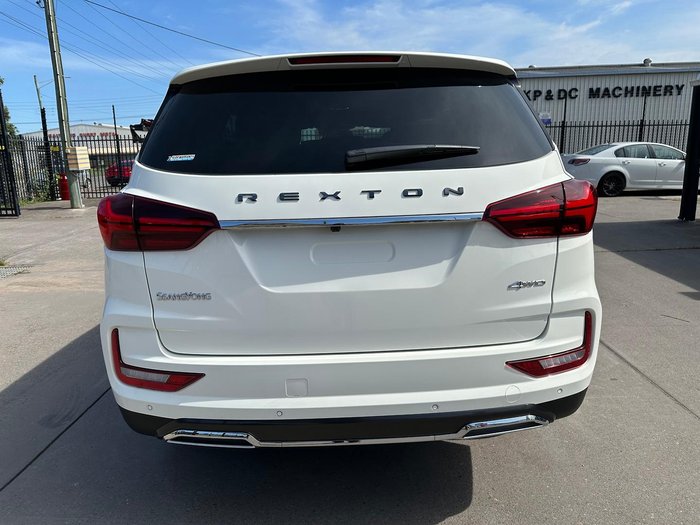 2024 SsangYong Rexton Ultimate Y461 MY24 4X4 Dual Range Grand White