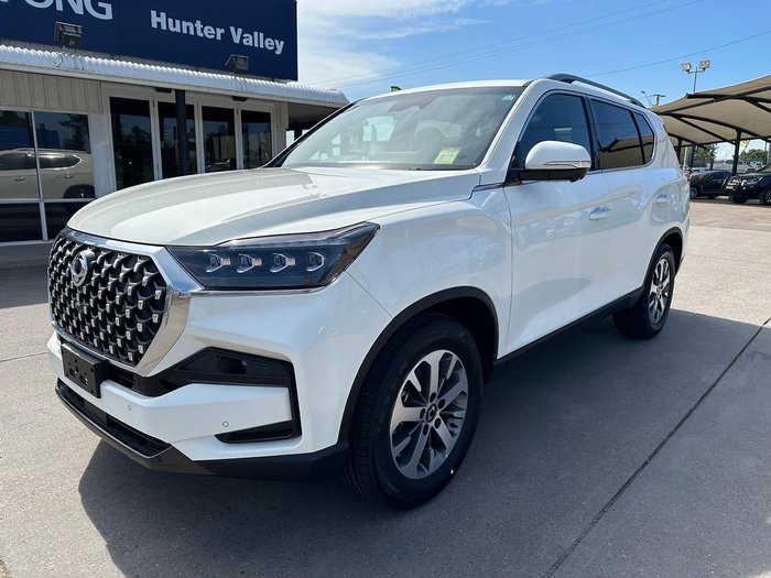 2024 SsangYong Rexton Ultimate Y461 MY24 4X4 Dual Range Grand White
