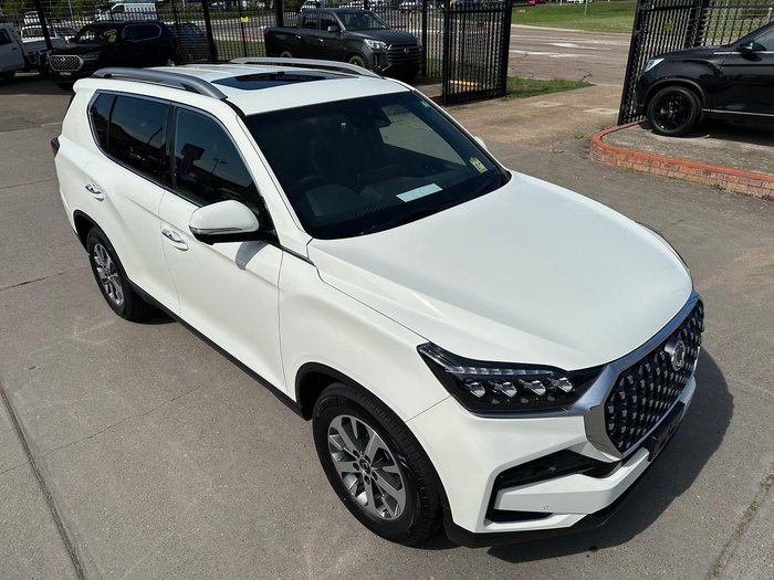 2024 SsangYong Rexton Ultimate Y461 MY24 4X4 Dual Range Grand White