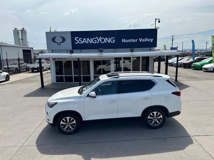 2024 SsangYong Rexton Ultimate Y461 MY24 4X4 Dual Range Grand White
