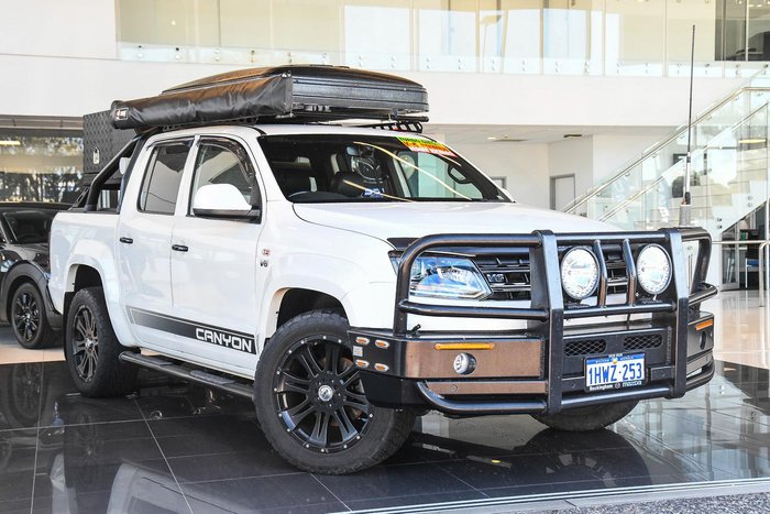 2019 Volkswagen Amarok TDI550 Canyon 2H MY19 4X4 Constant Candy White