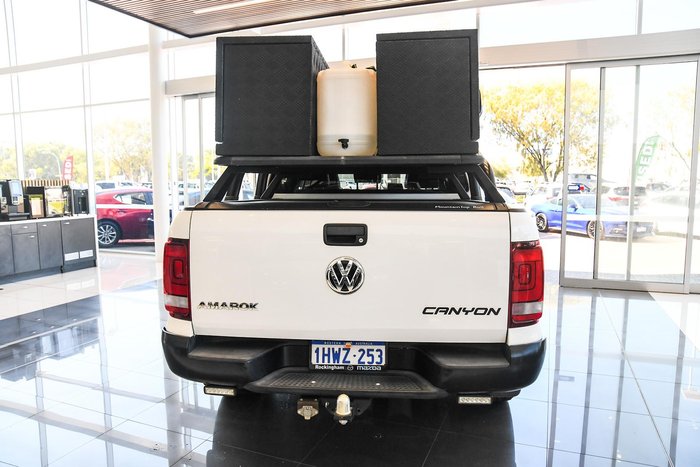 2019 Volkswagen Amarok TDI550 Canyon 2H MY19 4X4 Constant Candy White