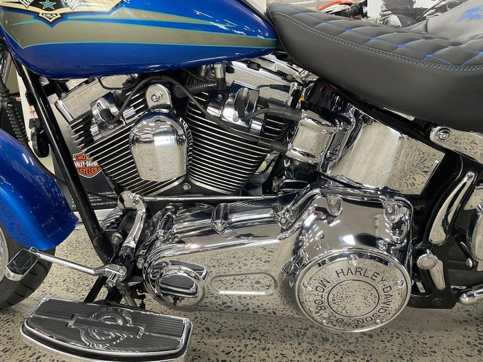 2007 Harley-Davidson Fat Boy 96 (FLSTF) Softail Blue