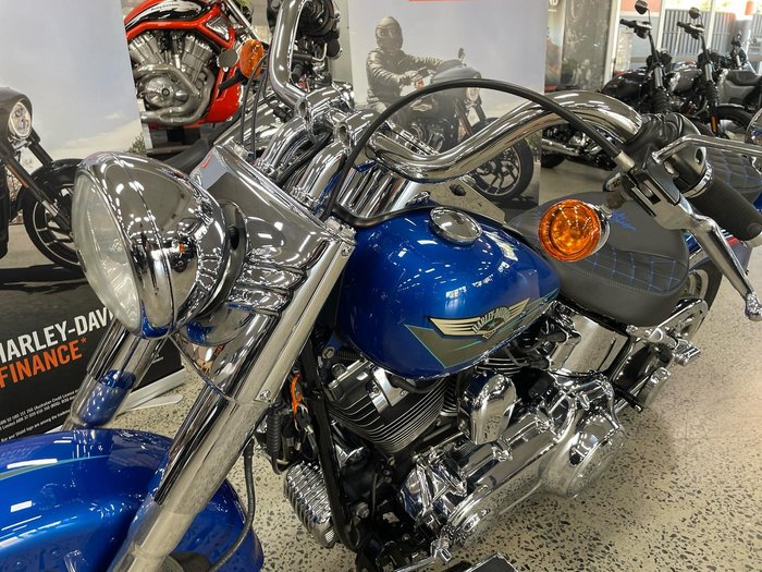 2007 Harley-Davidson Fat Boy 96 (FLSTF) Softail Blue