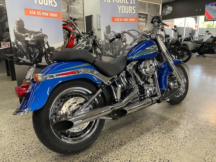2007 Harley-Davidson Fat Boy 96 (FLSTF) Softail Blue