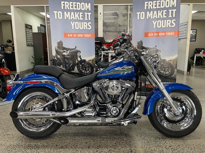 2007 Harley-Davidson Fat Boy 96 (FLSTF) Softail Blue