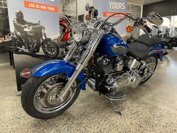 2007 Harley-Davidson Fat Boy 96 (FLSTF) Softail Blue