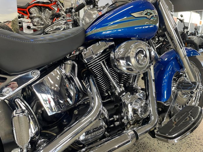 2007 Harley-Davidson Fat Boy 96 (FLSTF) Softail Blue